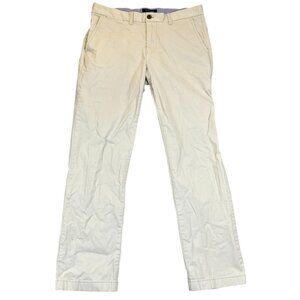 Tommy Hilfiger Men's Chino Pants 34x30 Custom Fit Cotton Blend